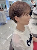 直毛さんでも大丈夫！耳掛けマッシュショート