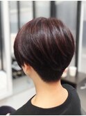 30代40代50代60代白髪染め　白髪ぼかし　ツーブロックショート２