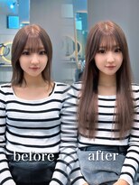 ラピステン 福岡天神 大名店(Lapis) エクステ/グレージュ/ブラウン/ダブルカラー/髪質改善