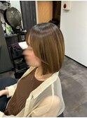 ボブ+顔周り似合わせカット