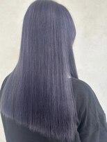 リトバイトゥルークリエイション 大宮(Re:to by True Creation)&nbsp;【垢抜け】ネイビーグレージュ×艶髪ストレート