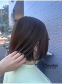 ミニボブ×マロンブラウン/10代20代30代40代