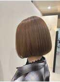 ボブ内巻きミニボブ大人くびれボブ