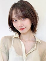 セイドット オモテサンドウ(Say. omotesando)&nbsp;Say.外ハネボブ韓国ボブレイヤーボブヘーゼルグレージュ韓国風