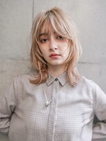 ギークス(GEEKS) 【GEEKS渋谷】ハッシュカット/ミルクティー/冬カラー/ネオウルフ