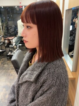 フルバングとぱつっとhair＊