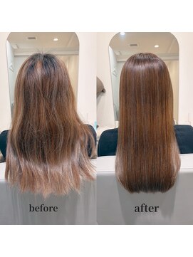 『髪質改善』ストレートエステ（縮毛矯正/酸性ストレート）