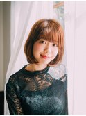 大人愛されボブ/シースルー/40代/50代/60代