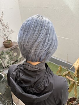 ロウ トウキョウ 八王子店(RAW TOKYO) ブリーチカラー【ペールブルー】