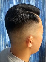 ヘアーリゾート ラ シック(hair resort La chiq)&nbsp;七三分けフェードカット