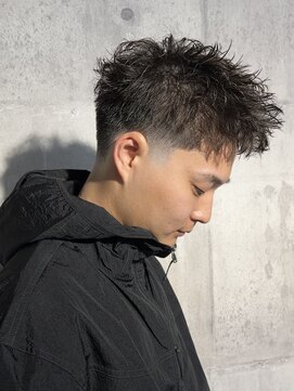 メゾンフォーメン(Maison for men) テーパーフェード×アクティブショート