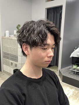 サンズ 梅田 中崎町(SUNS) 【梅田】チリチリしない縦落ちゆるめツイストスパイラルパーマ
