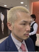 荘司調髪所 金髪オシャレ坊主!