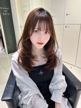フォルテレイ 青山(FORTE Lei) 巻ける縮毛矯正で作るワンカールレイヤースタイル