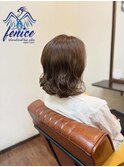 ミディアムボブパーマ