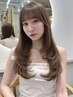 【上品明るめ】カット+ブリーチなしダブルカラー+4stepトリートメン 22900↓