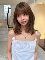 サイン 渋谷(SIGN)&nbsp;韓国ヘアハッシュカットレイヤーカットブリーチ無し韓国ボブ渋谷