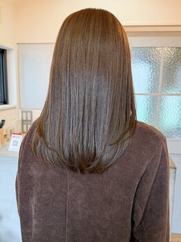 ドレープ(DRAPE)の写真/オージュアで叶える至福の美髪体験◎髪質に合わせた艶のある最高級トリートメント！