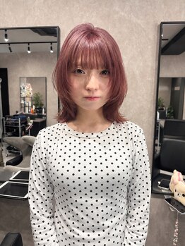 リル(RiLU)の写真/【色落ちまで計算】透明感・艶感抜群のカラー/ブリーチ施術で差をつける◎