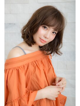 フォーレストガーデン(4-rest garden) 【4-restgarden】くせ毛風カールのラブガーリー♪ふわミディ