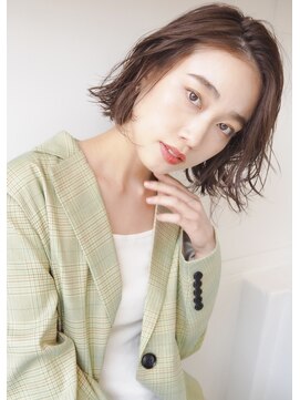 ゴッソホリエ(gosso horie) ミントベージュ×ツヤボブ