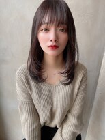 アフロート ルヴア(AFLOAT RUVUA)&nbsp;20代30代大人かわいいセミロングレイヤー★シフォンブランジュ