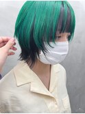 ＊【SUN】インパクト◎グリーン逆インナー