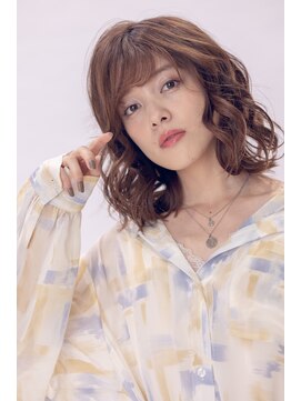 ブリング バイ スノードロップ 吉祥寺(BRING by Snowdrop) ウルフ/マチルダボブ/ピンクベージュ/インナーグレージュ/吉祥寺