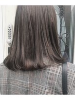 Liberte銀座 大人可愛い小顔ショート×グレージュ