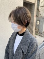 パブロ(Pablo)&nbsp;センターパートのしょーとへあ