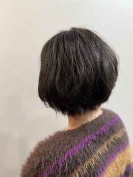 ピュアソウル(Pure Soul) ニューヨークドライカット★くせ毛×ラフウェーブボブ[渋谷]