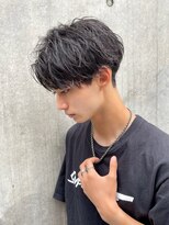 アーリー(Ali'i)&nbsp;ツイストスパイラルパーマショートレイヤー刈り上げマッシュ