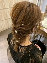 着付けヘアセット専門店 ウィズ(With) 後毛多め編みおろし