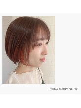 トータル ビューティー プレンティー(total beauty Plenty) イヤリング×オレンジ