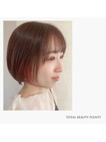 トータル ビューティー プレンティー(total beauty Plenty) イヤリング×オレンジ