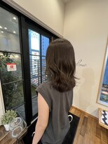 ディッシュ 五反田(dish)&nbsp;五反田美容室☆女子力高めのミディアムヘア/美艶髪