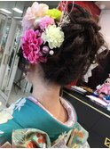 成人式ヘアセット