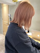 ローレン(LOREN)&nbsp;ミルクティーベージュぷつっとボブケアブリーチ 梅田