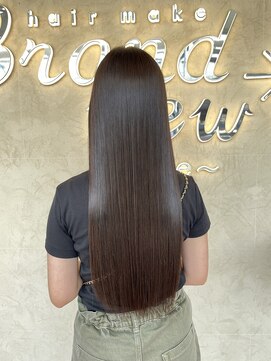 ブランニューイヴ 生駒店(Brand new eve) 髪質改善ストレート