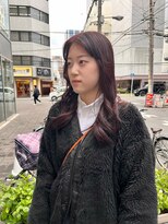 カフ(CAF)&nbsp;CAF FUKO ピンクバイオレット/暖色系カラー/大阪/心斎橋