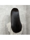 《髪質改善》美髪矯正ストレート×バイカルテトリートメント