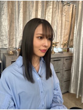 ステップボーンカット トーキョー(STEP BONE CUT TOKYO) 【ステップボーンカット】ミディアムスタイル/ワンレン