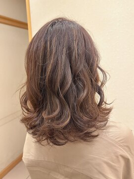 松本平太郎美容室 銀座本店 イノアカラー×ハイライト/30代40代50代60代