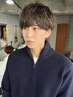 メンズカット＋パーマ（スパ、眉カット付）