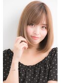 山村/小顔前下がりボブ/銀座髪質改善/小顔ナチュラルボブ銀座