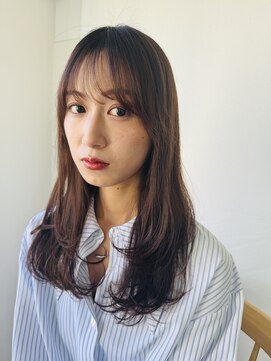 ヘアーアンドメイク エクリ 不動前店(Hair&Make equri) 【目黒不動前美容室】シースルーバング・ロング前髪