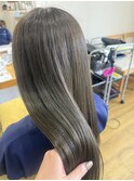 オリーブグレージュカラー＊mina［津田沼/髪質改善］