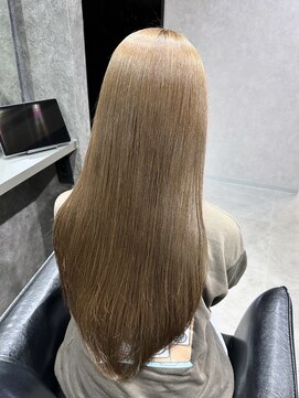 エースヘアー(A.hair) オリーブベージュ/レイヤーカット/極・髪質改善