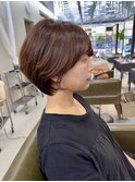大人ショートボブ