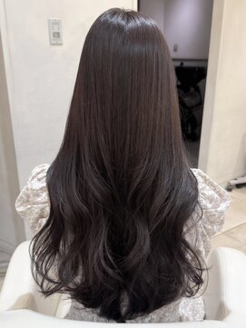 ザックラフィネ(ZACC raffine) ラベンダーブラウン/ラベンダー/レイヤーカット/縮毛矯正